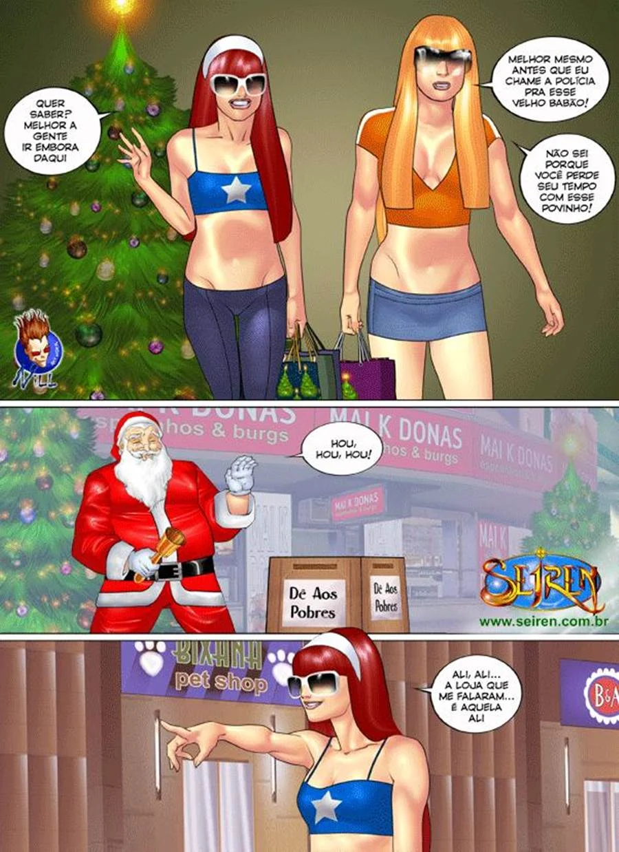 Adúltera Devassa: Enfrentando a Farsa do Natal no Quarto Adúltera Devassa: Enfrentando a Farsa do Natal no Quarto