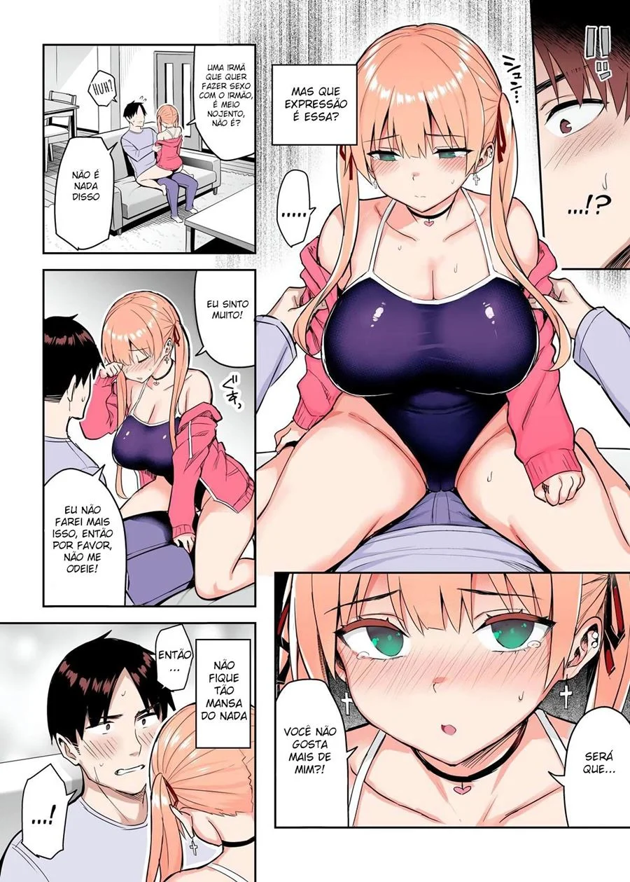 A Puta Safada da Minha Irmãzinha Me Deixa de Pau Duro - Hentai Explícito