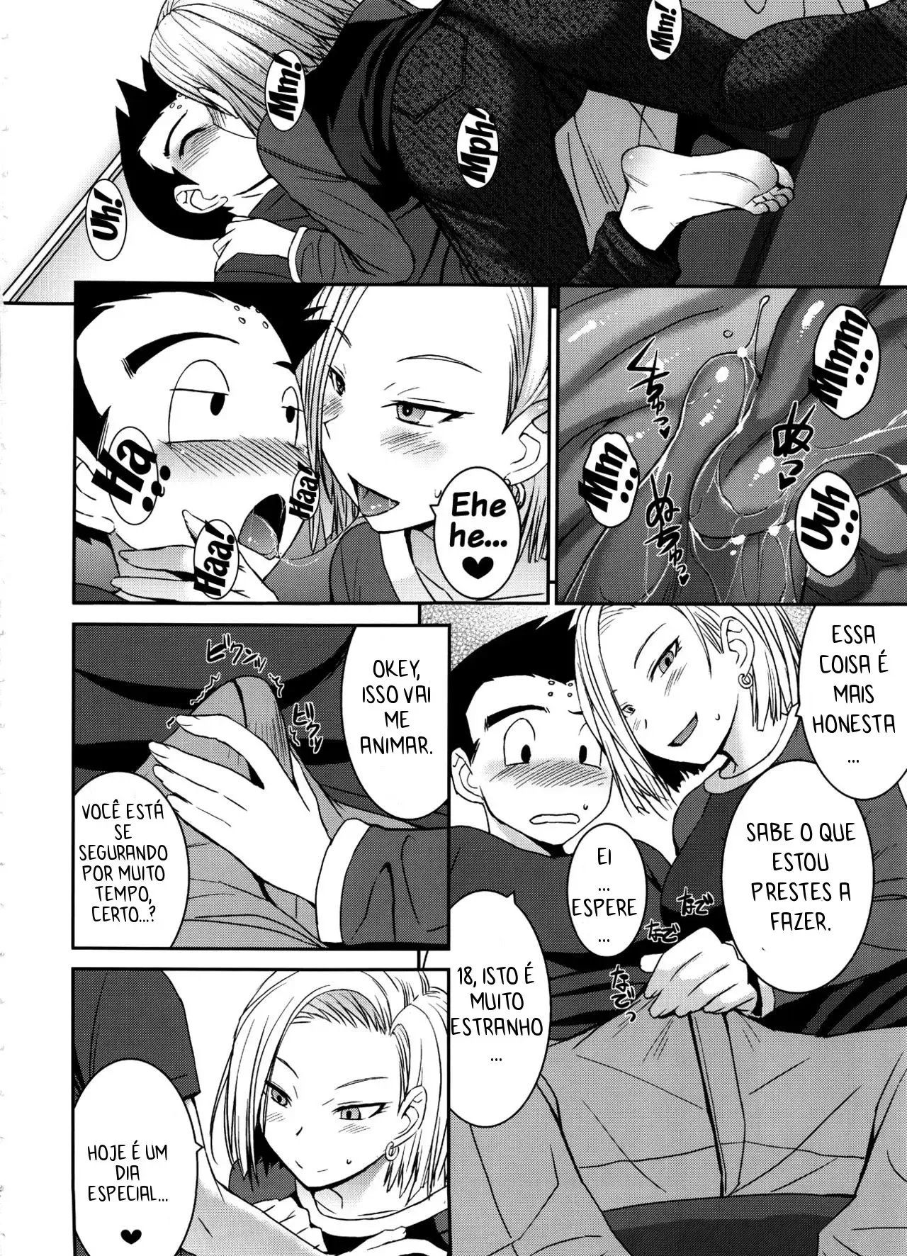 Diabo Bebendo Água - A Conversa Mais Quente dos Quadrinhos Adultos de Dragon Ball