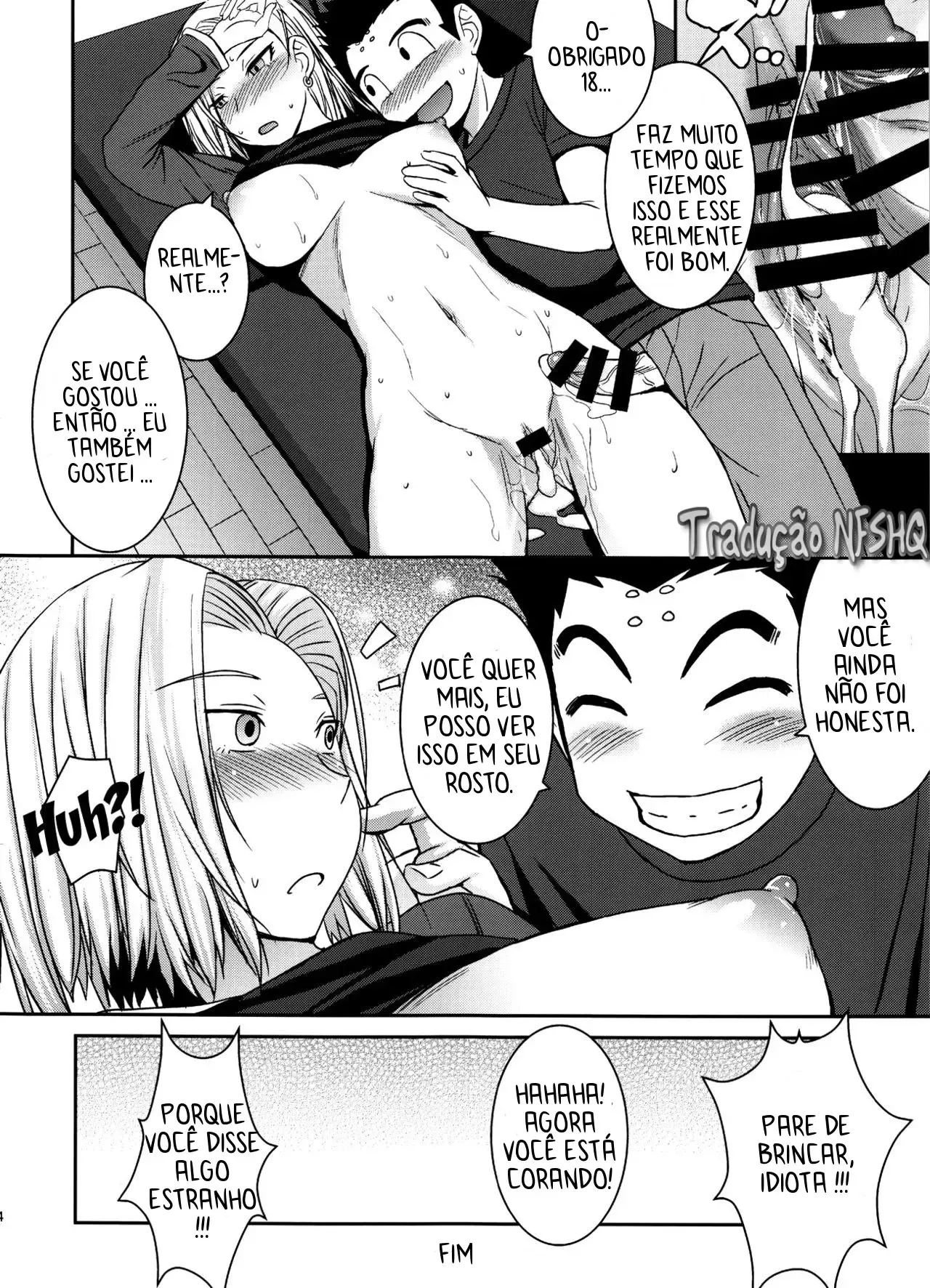 Diabo Bebendo Água - A Conversa Mais Quente dos Quadrinhos Adultos de Dragon Ball