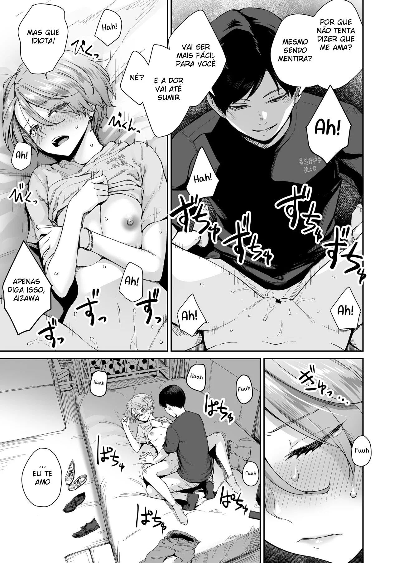 Só Eu Fico de Fora da Orgía Nesta Casa 3 - Hentai Explícito