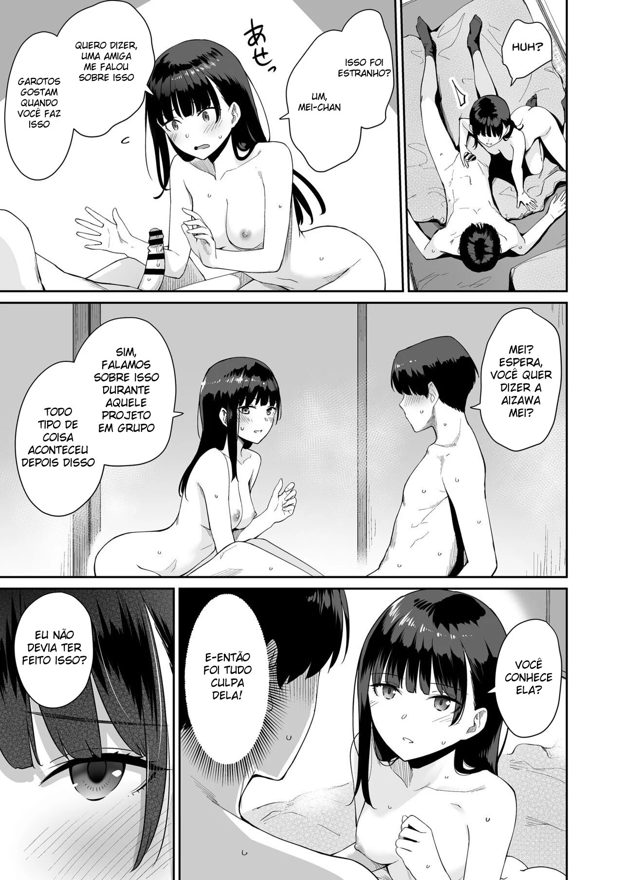 Só Eu Fico de Fora da Orgía Nesta Casa 3 - Hentai Explícito