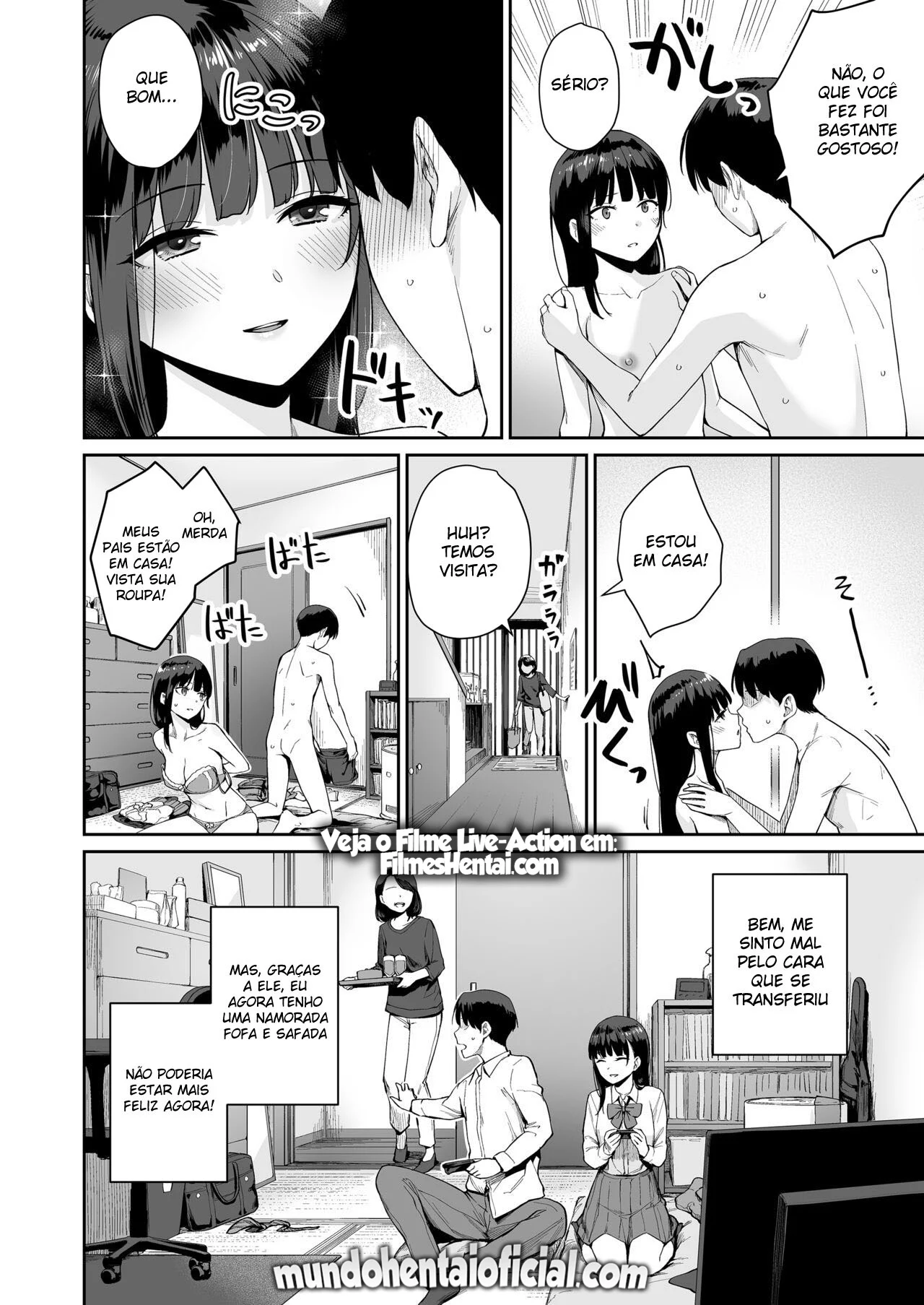 Só Eu Fico de Fora da Orgía Nesta Casa 3 - Hentai Explícito