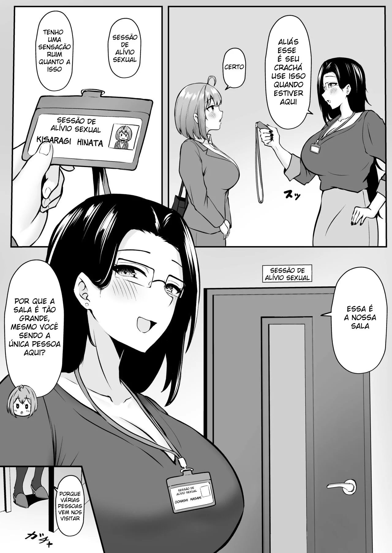 Trabalho no Departamento de Prazer: Treinamento Explícito de Submissão Sexual
