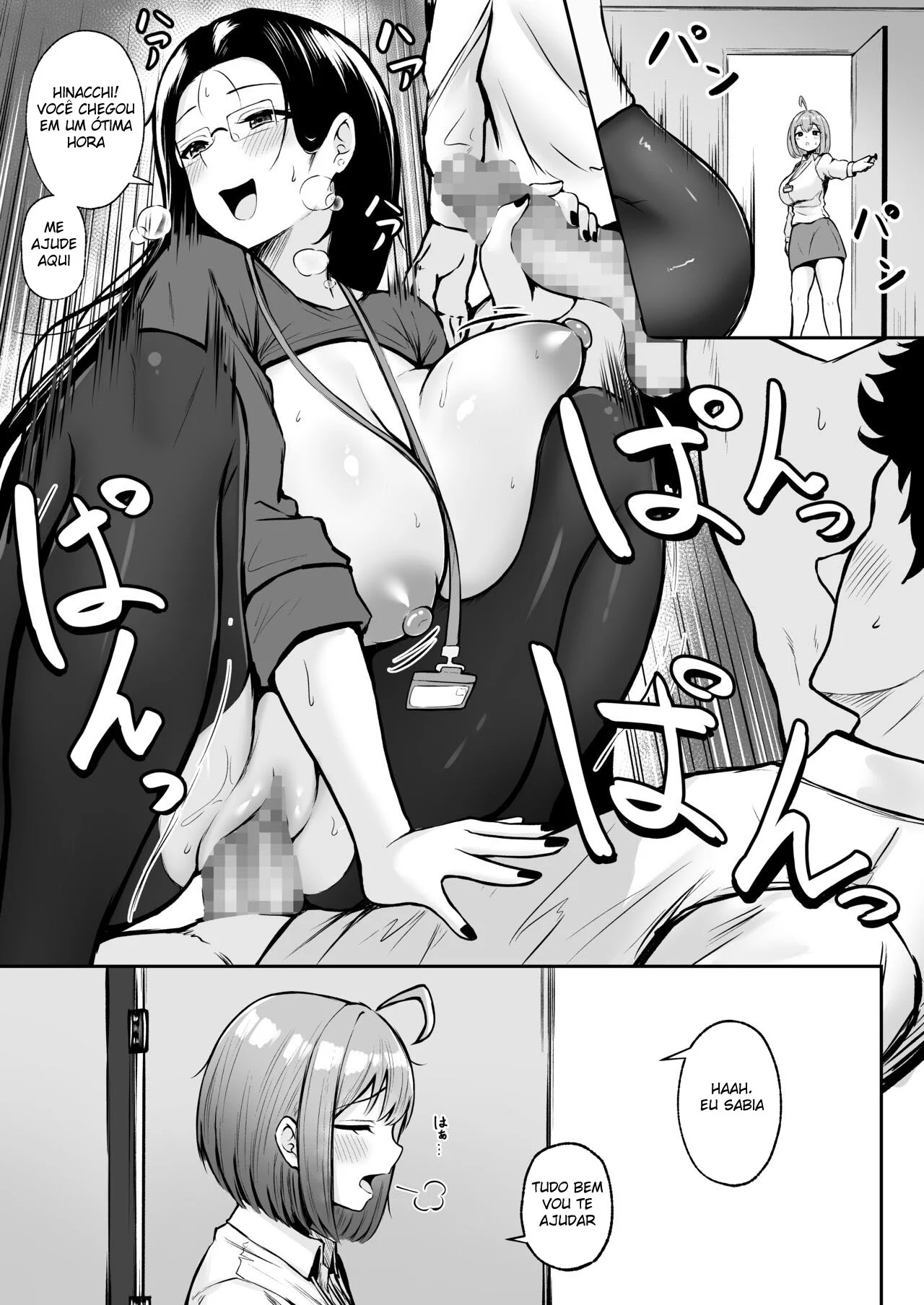 Trabalho no Departamento de Prazer: Treinamento Explícito de Submissão Sexual