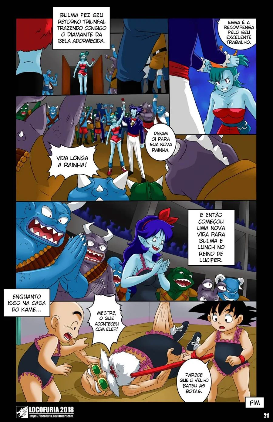 Coroação Maldita 2: Fodas Explícitas com as Deusas do Universo Dragon Ball Coroação Maldita 2: Fodas Explícitas com as Deusas do Universo Dragon Ball