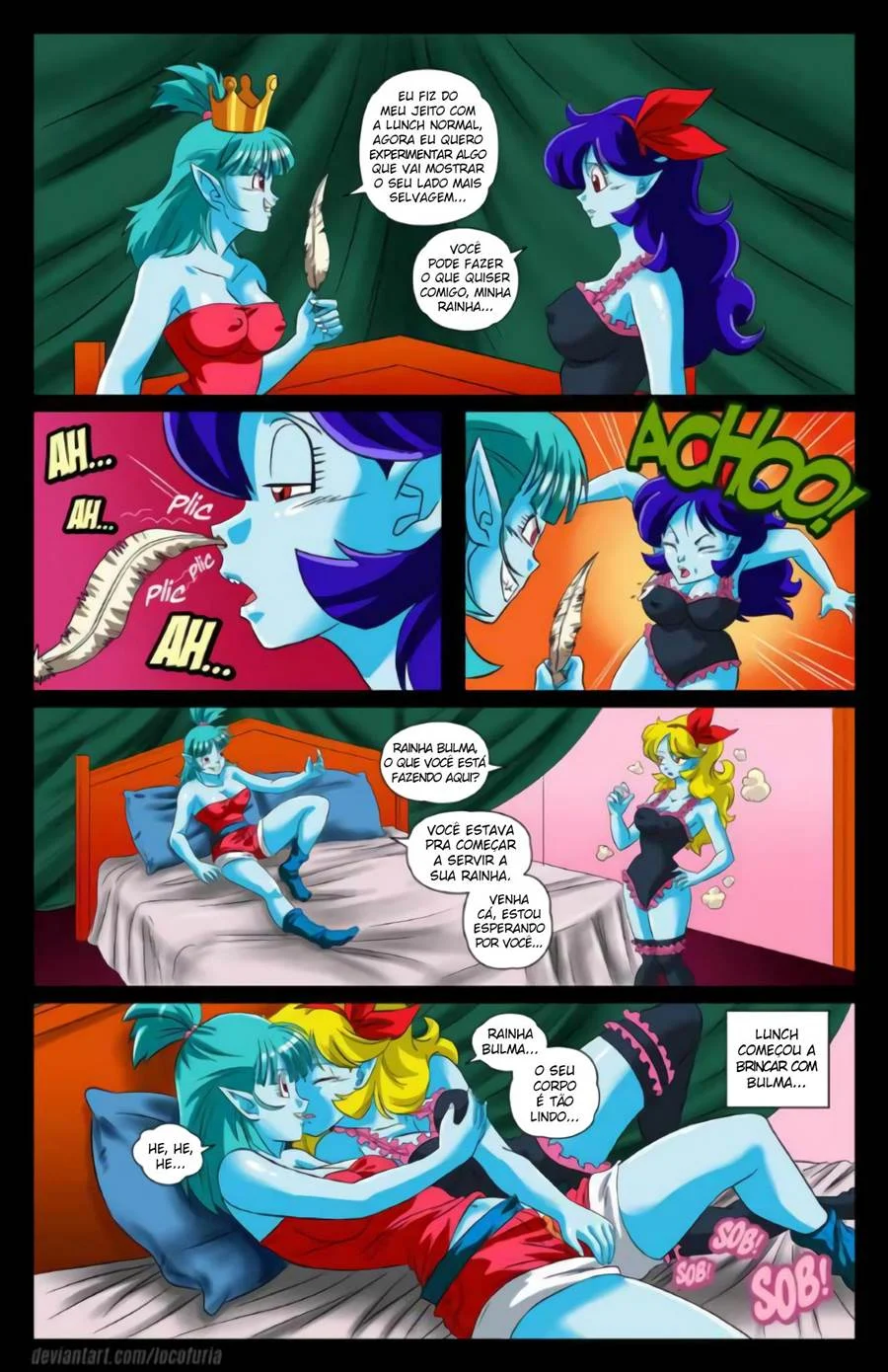 Coroação Maldita 2: Fodas Explícitas com as Deusas do Universo Dragon Ball Coroação Maldita 2: Fodas Explícitas com as Deusas do Universo Dragon Ball