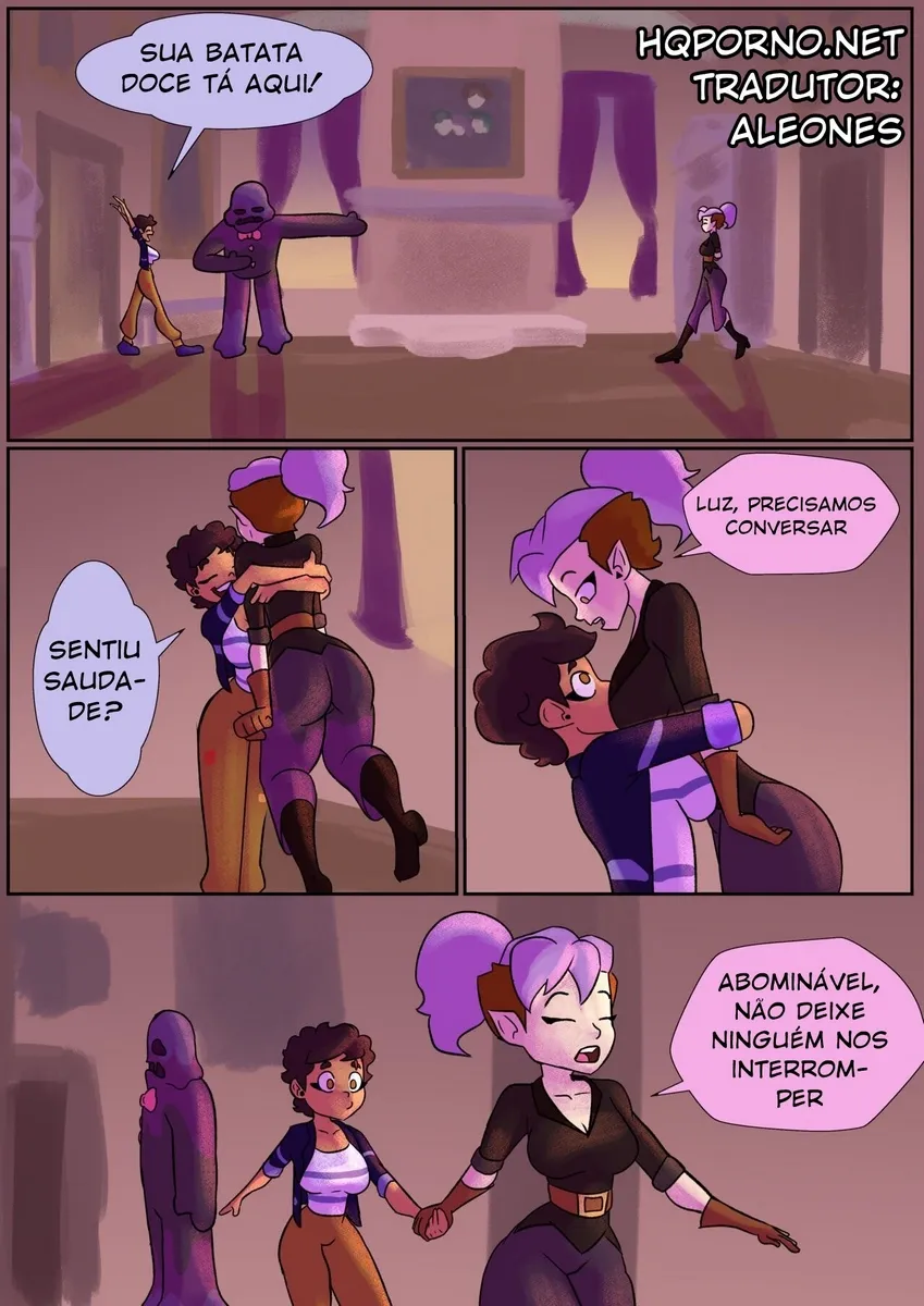 Explorações Proibidas na Casa da Coruja: Hentai Explícito de Lust & Love