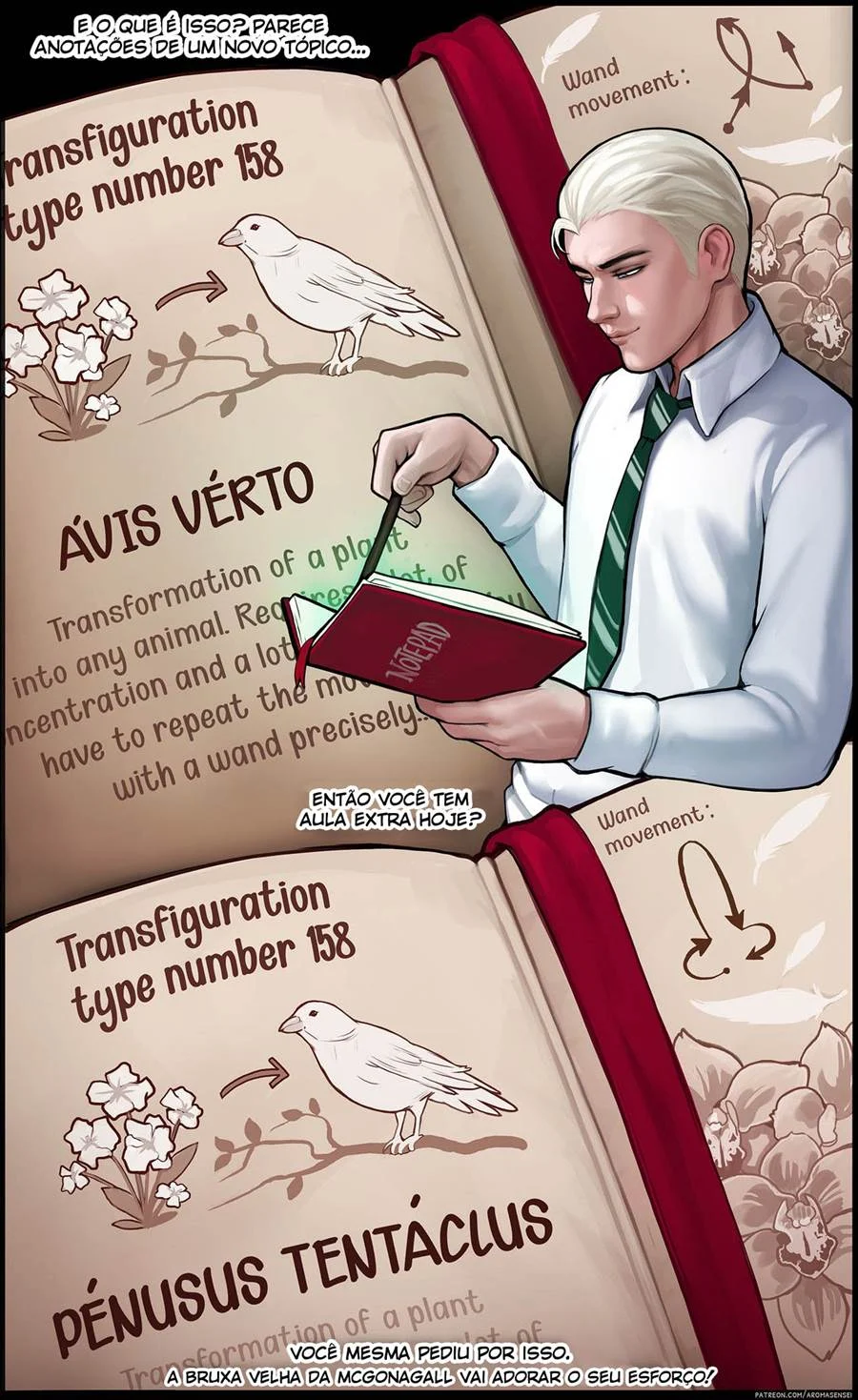 Aula Especial de Magia Erótica: Quadrinhos Picantes de Harry Potter