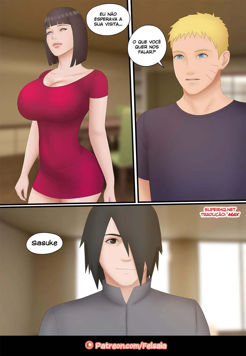 Passo a Passo: Naruto Transando com Hinata em HQ Explícita