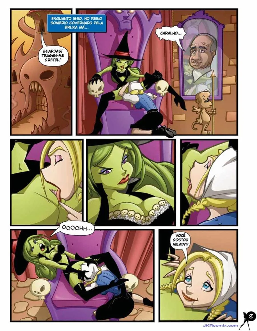 Fada da Luxúria: Quadrinhos Obscenos de Pornô Cartoon Explícito