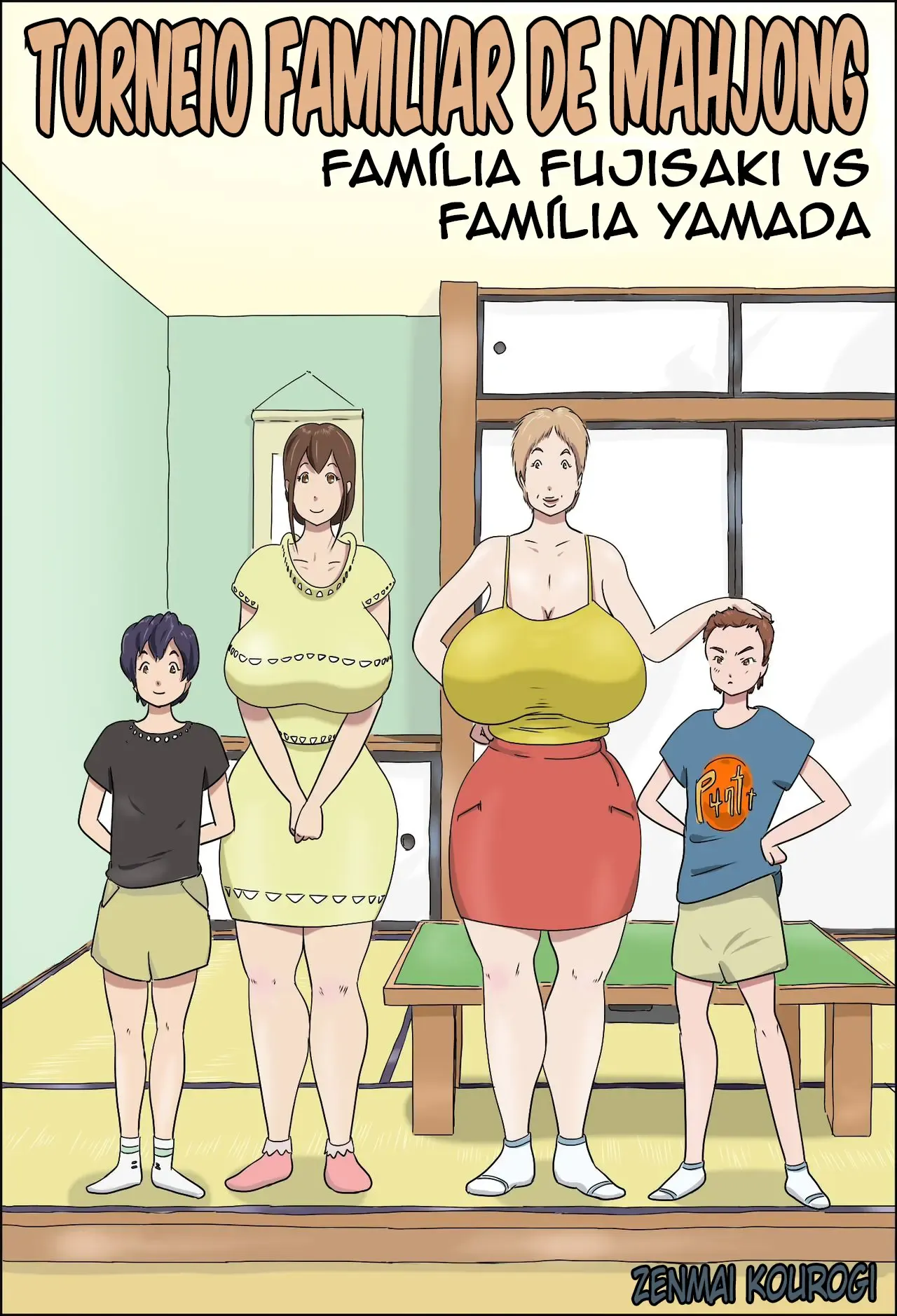Família Fujisaki Vs Família Yamada - Sexo Explícito e Tabus Proibidos em HQ Família Fujisaki Vs Família Yamada - Sexo Explícito e Tabus Proibidos em HQ