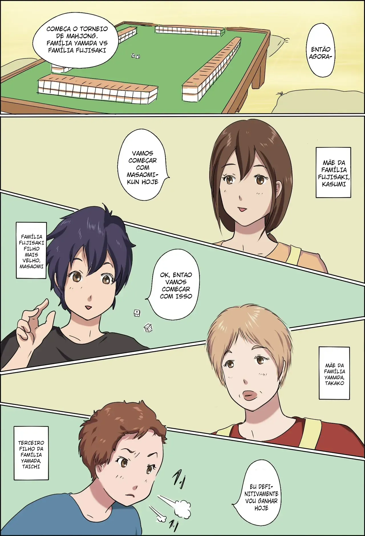 Família Fujisaki Vs Família Yamada - Sexo Explícito e Tabus Proibidos em HQ Família Fujisaki Vs Família Yamada - Sexo Explícito e Tabus Proibidos em HQ