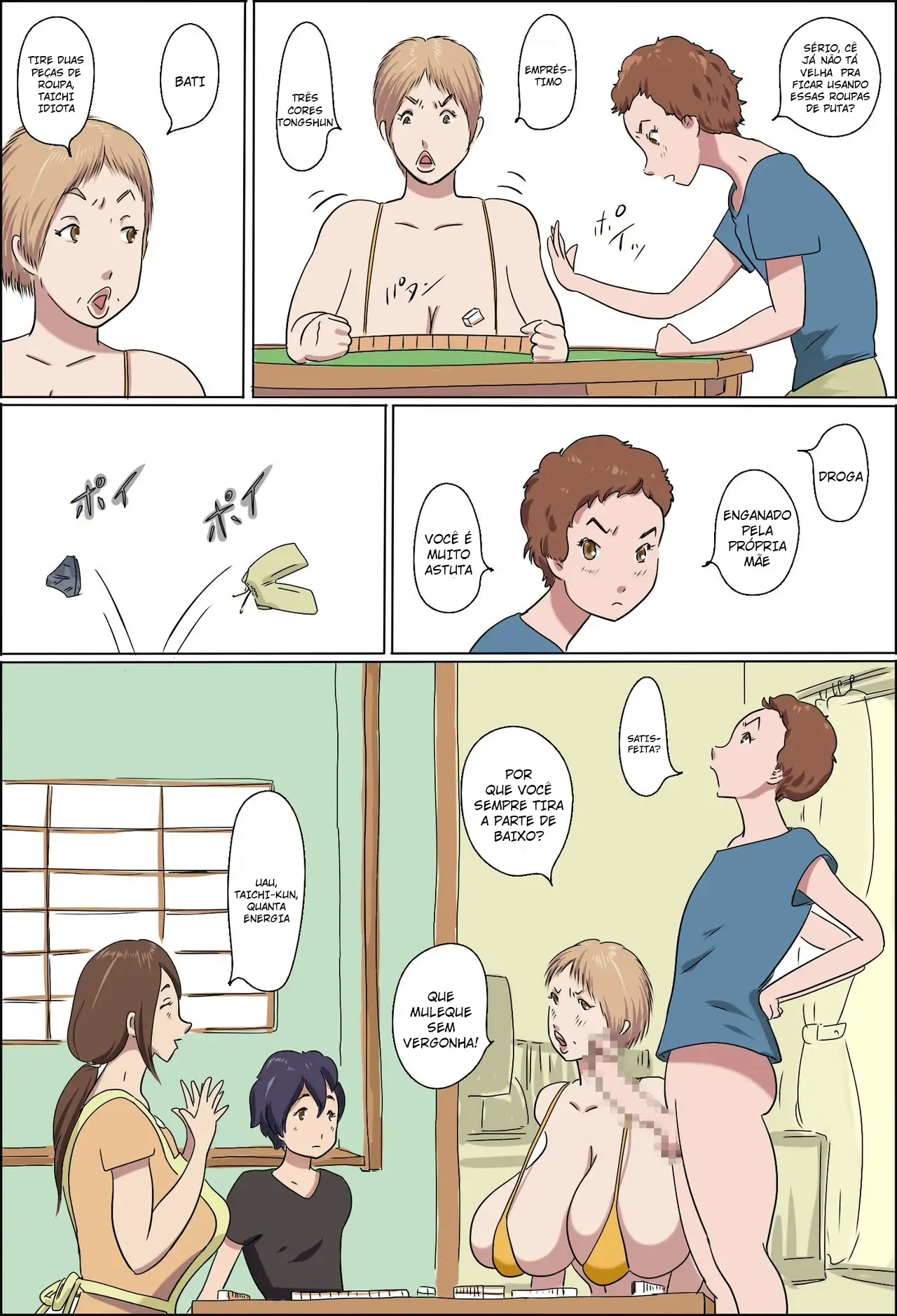 Família Fujisaki Vs Família Yamada - Sexo Explícito e Tabus Proibidos em HQ Família Fujisaki Vs Família Yamada - Sexo Explícito e Tabus Proibidos em HQ
