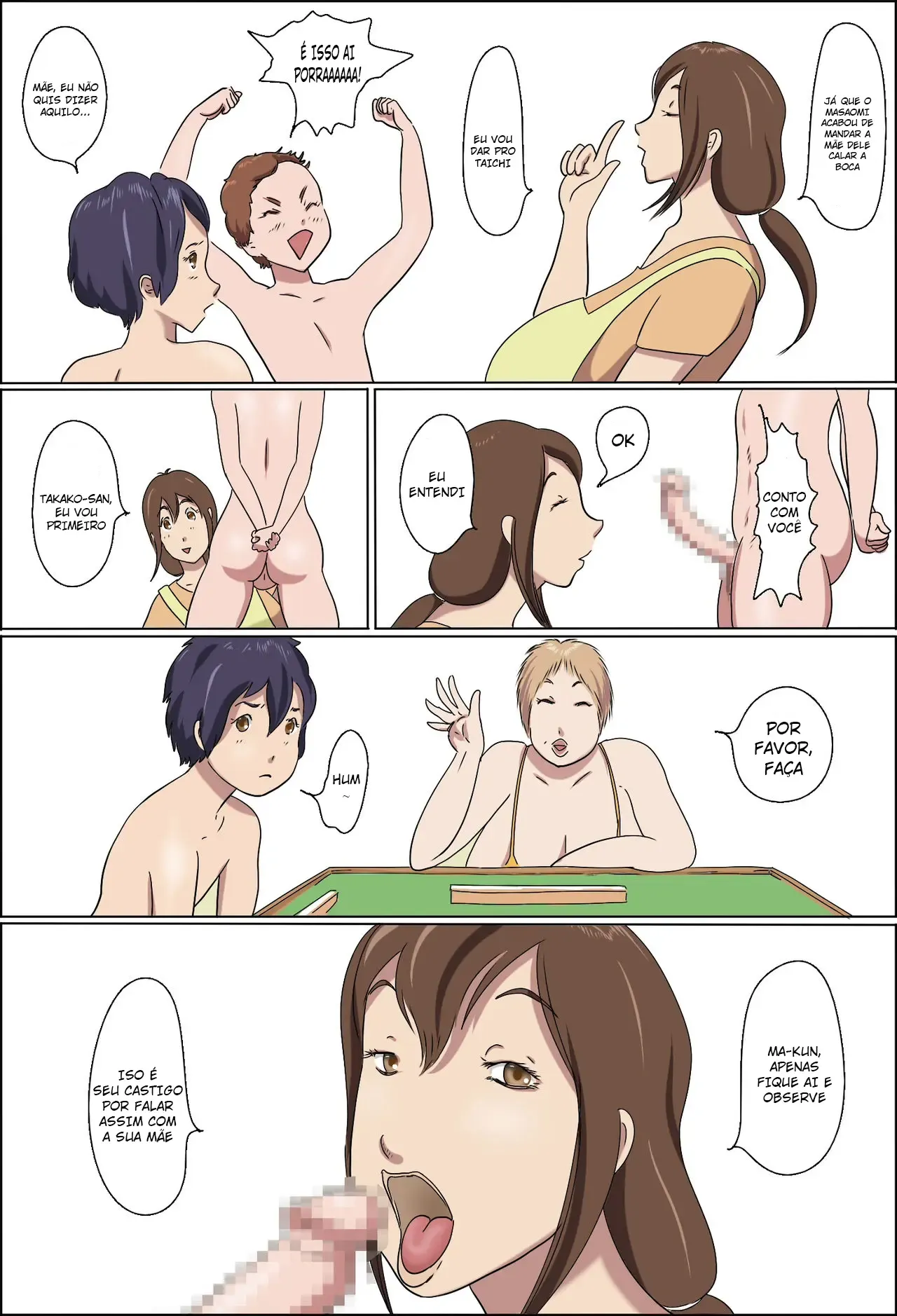 Família Fujisaki Vs Família Yamada - Sexo Explícito e Tabus Proibidos em HQ Família Fujisaki Vs Família Yamada - Sexo Explícito e Tabus Proibidos em HQ