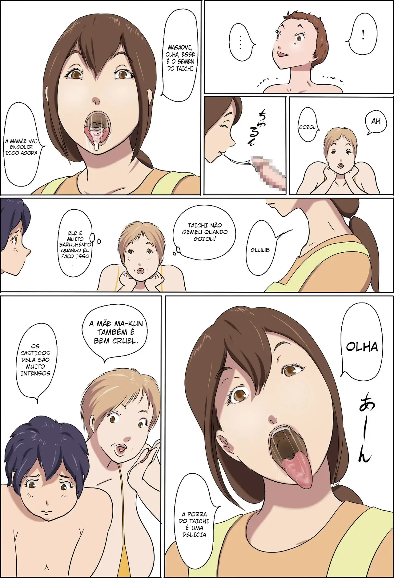 Família Fujisaki Vs Família Yamada - Sexo Explícito e Tabus Proibidos em HQ
