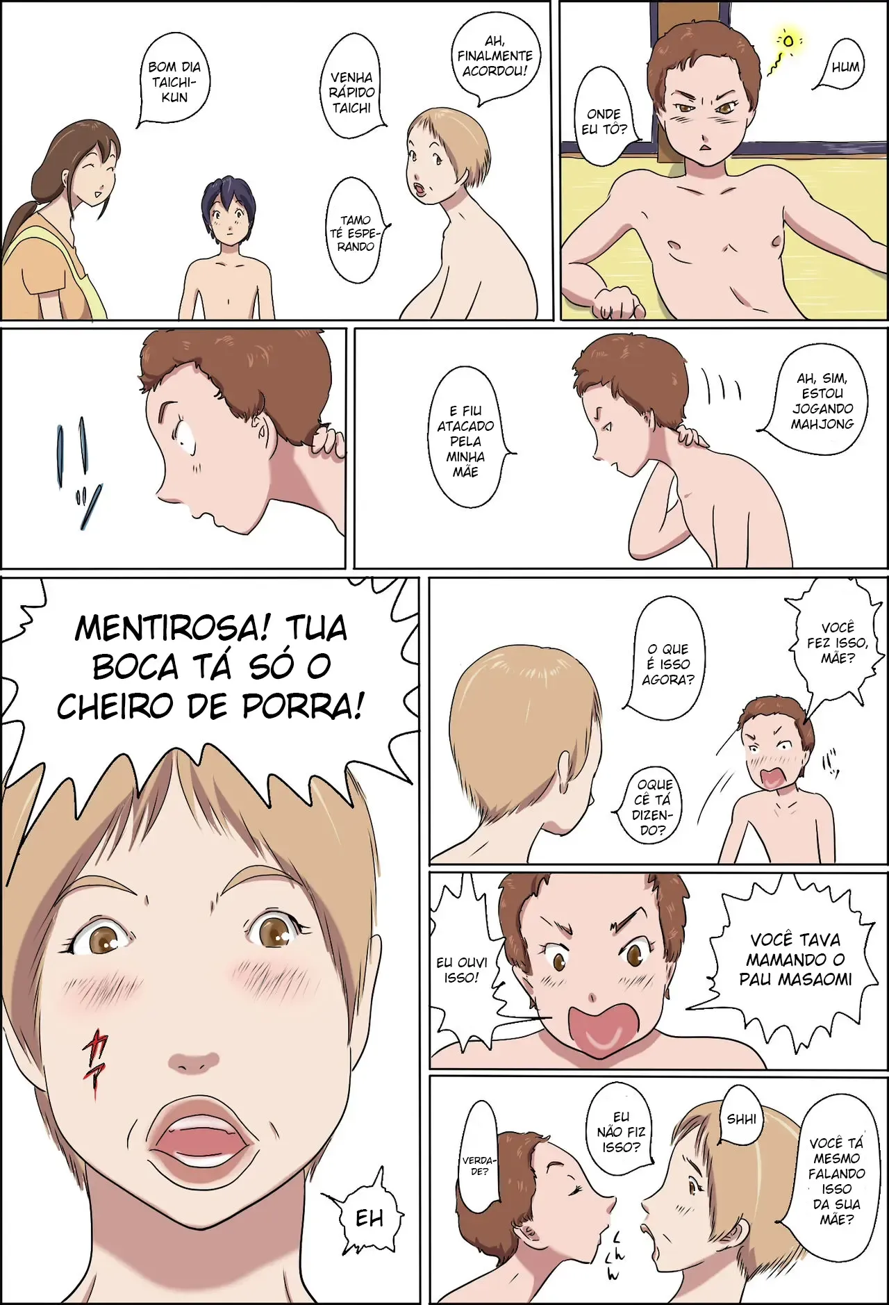 Família Fujisaki Vs Família Yamada - Sexo Explícito e Tabus Proibidos em HQ Família Fujisaki Vs Família Yamada - Sexo Explícito e Tabus Proibidos em HQ