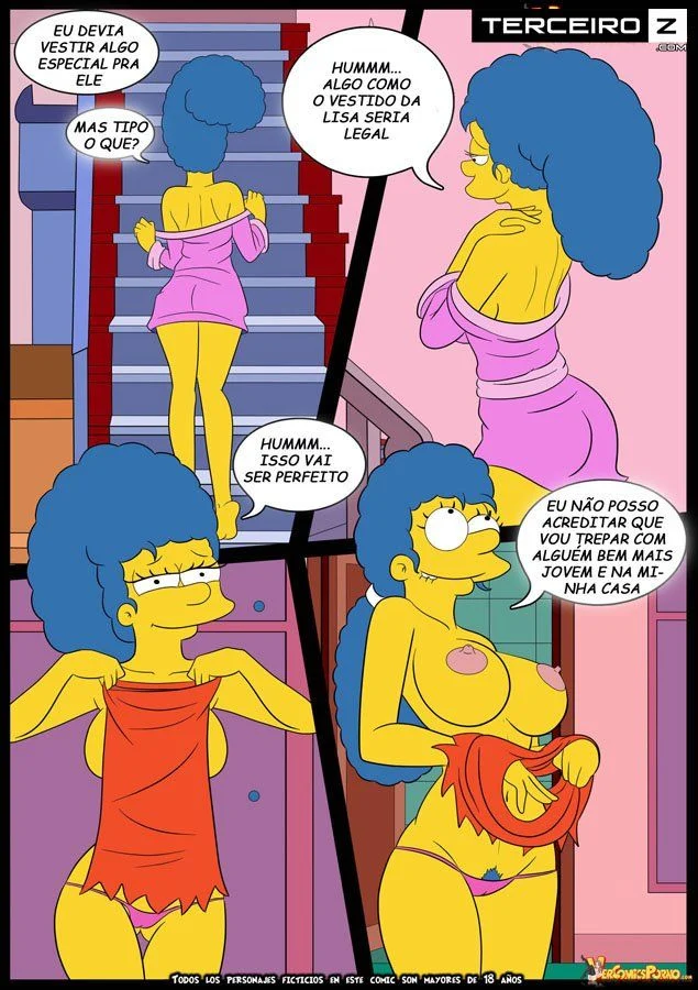 Os Simpsons: A Família Mais Safada de Springfield em Cenas Explícitas