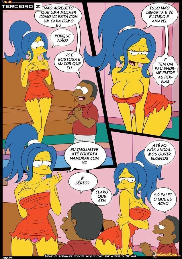 Os Simpsons: A Família Mais Safada de Springfield em Cenas Explícitas