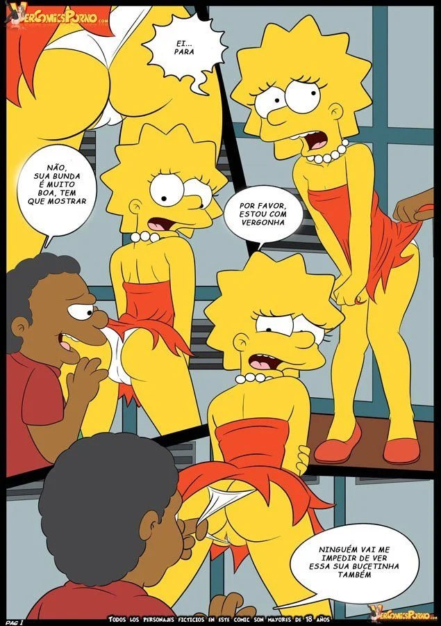 Os Simpsons: A Família Mais Safada de Springfield em Cenas Explícitas