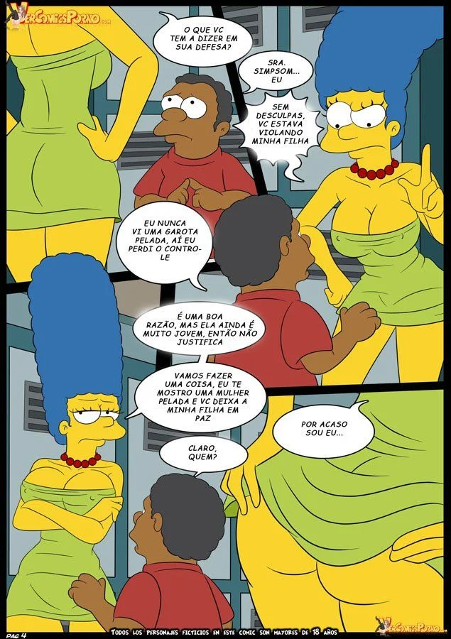 Os Simpsons: A Família Mais Safada de Springfield em Cenas Explícitas