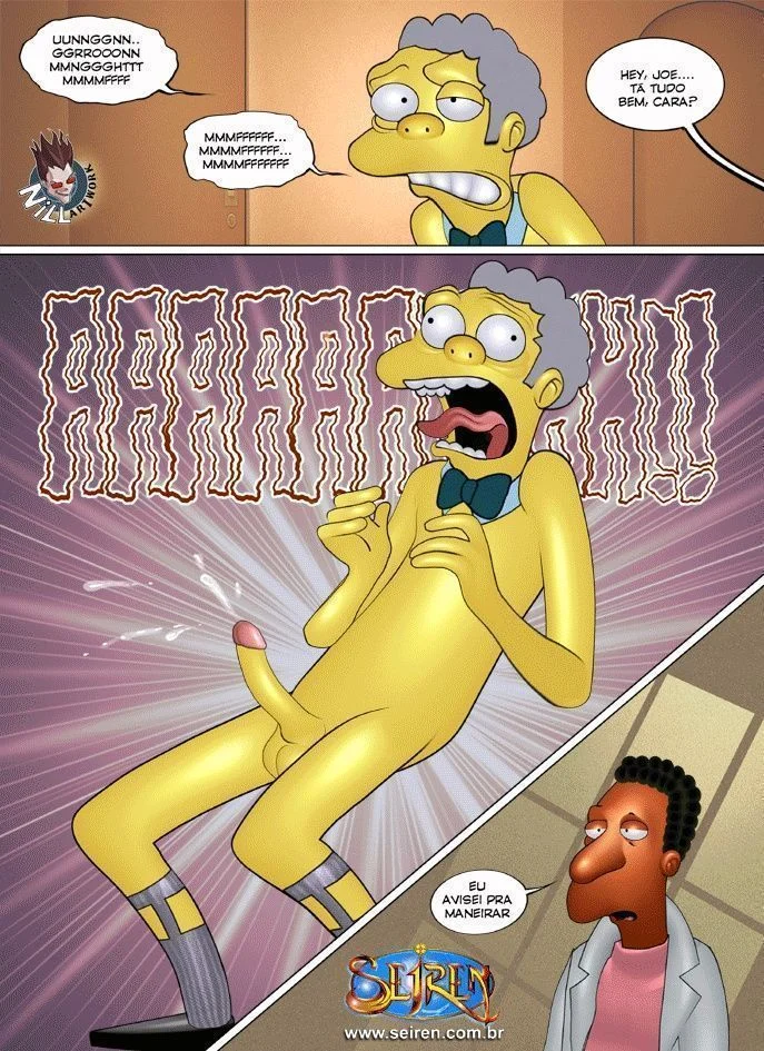 Família Simpsons Proibida: Sexo Explícito e Putaria nos Quadrinhos Eróticos
