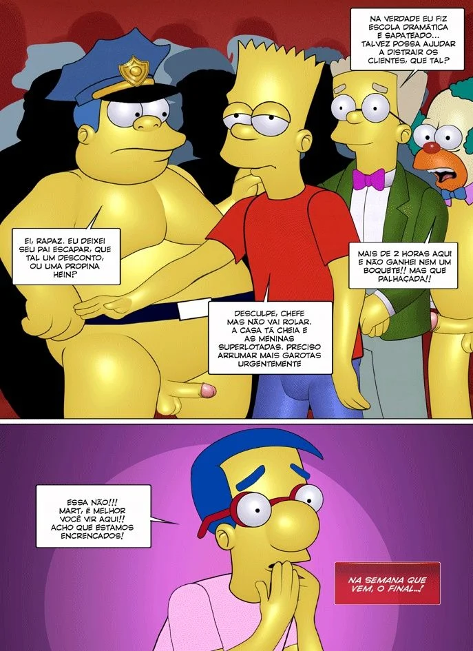 Família Simpsons Proibida: Sexo Explícito e Putaria nos Quadrinhos Eróticos