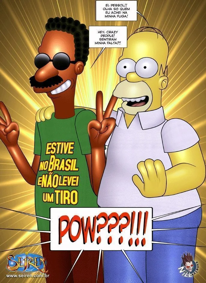 Família Simpsons Proibida: Sexo Explícito e Putaria nos Quadrinhos Eróticos
