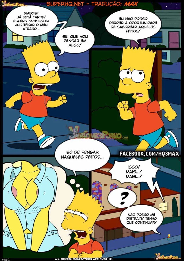 Os Simpsons em Orgia Explícita - Quadrinhos Eróticos da Família Mais Safada de Springfield Os Simpsons em Orgia Explícita - Quadrinhos Eróticos da Família Mais Safada de Springfield