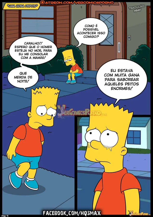 Os Simpsons em Orgia Explícita - Quadrinhos Eróticos da Família Mais Safada de Springfield