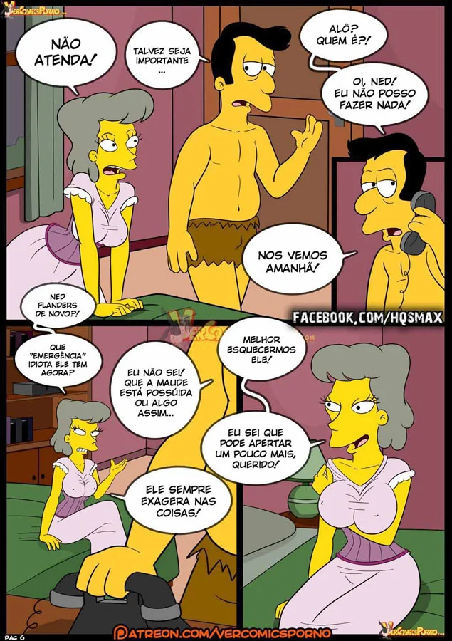 Os Simpsons em Orgia Explícita - Quadrinhos Eróticos da Família Mais Safada de Springfield Os Simpsons em Orgia Explícita - Quadrinhos Eróticos da Família Mais Safada de Springfield