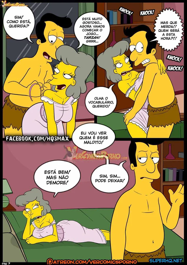 Os Simpsons em Orgia Explícita - Quadrinhos Eróticos da Família Mais Safada de Springfield Os Simpsons em Orgia Explícita - Quadrinhos Eróticos da Família Mais Safada de Springfield