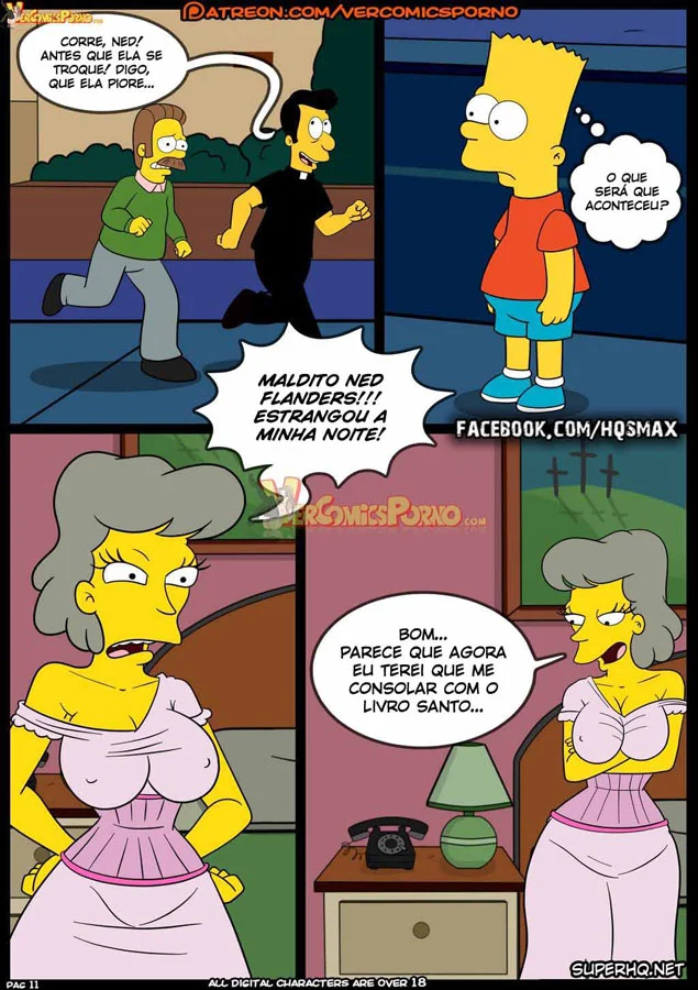 Os Simpsons em Orgia Explícita - Quadrinhos Eróticos da Família Mais Safada de Springfield Os Simpsons em Orgia Explícita - Quadrinhos Eróticos da Família Mais Safada de Springfield