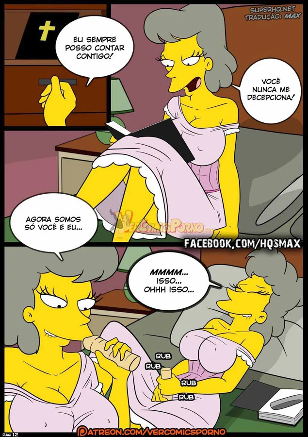 Os Simpsons em Orgia Explícita - Quadrinhos Eróticos da Família Mais Safada de Springfield Os Simpsons em Orgia Explícita - Quadrinhos Eróticos da Família Mais Safada de Springfield