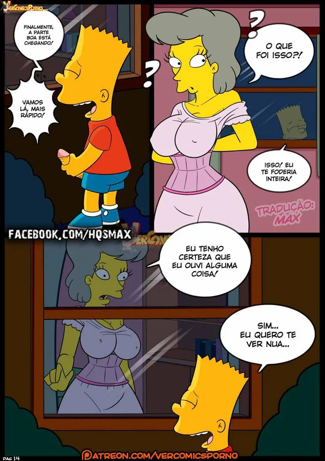 Os Simpsons em Orgia Explícita - Quadrinhos Eróticos da Família Mais Safada de Springfield