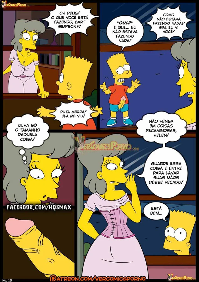 Os Simpsons em Orgia Explícita - Quadrinhos Eróticos da Família Mais Safada de Springfield Os Simpsons em Orgia Explícita - Quadrinhos Eróticos da Família Mais Safada de Springfield