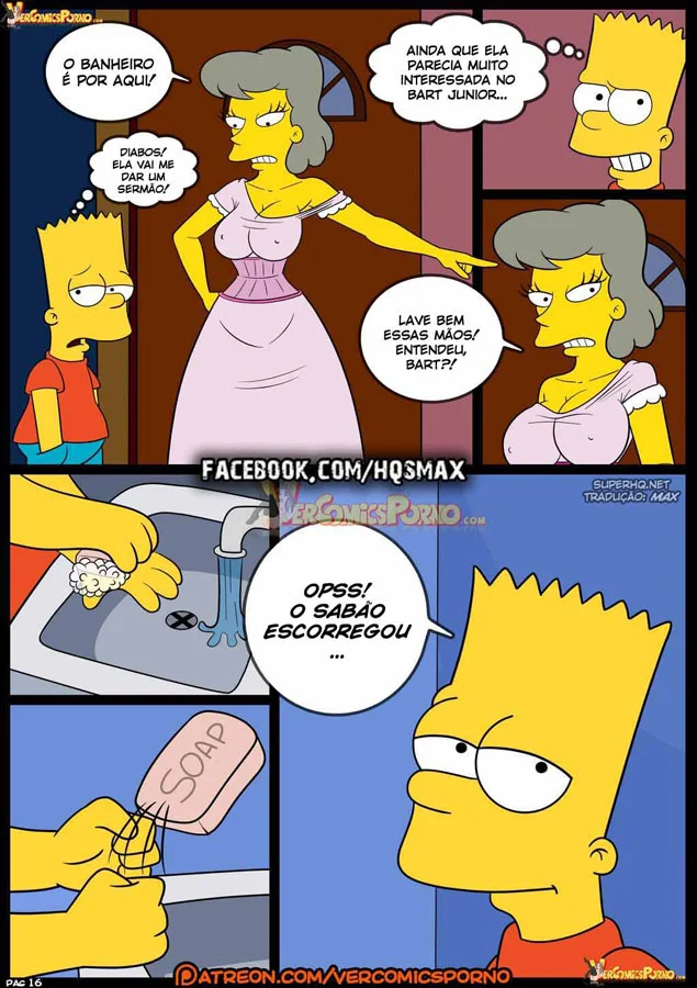 Os Simpsons em Orgia Explícita - Quadrinhos Eróticos da Família Mais Safada de Springfield Os Simpsons em Orgia Explícita - Quadrinhos Eróticos da Família Mais Safada de Springfield