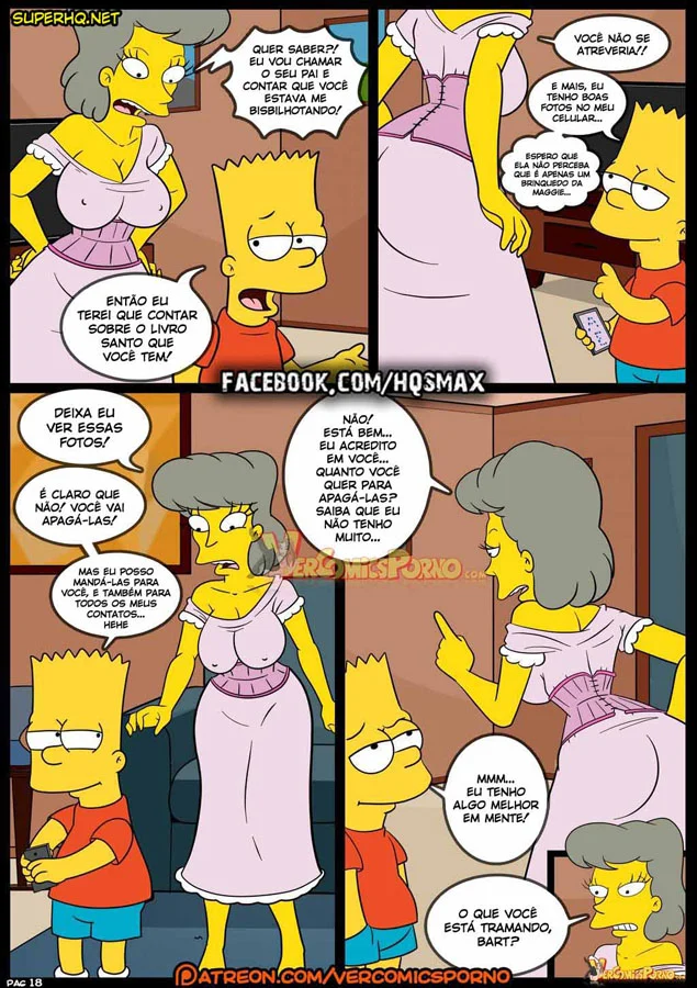 Os Simpsons em Orgia Explícita - Quadrinhos Eróticos da Família Mais Safada de Springfield Os Simpsons em Orgia Explícita - Quadrinhos Eróticos da Família Mais Safada de Springfield