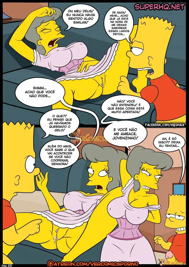 Os Simpsons em Orgia Explícita - Quadrinhos Eróticos da Família Mais Safada de Springfield Os Simpsons em Orgia Explícita - Quadrinhos Eróticos da Família Mais Safada de Springfield
