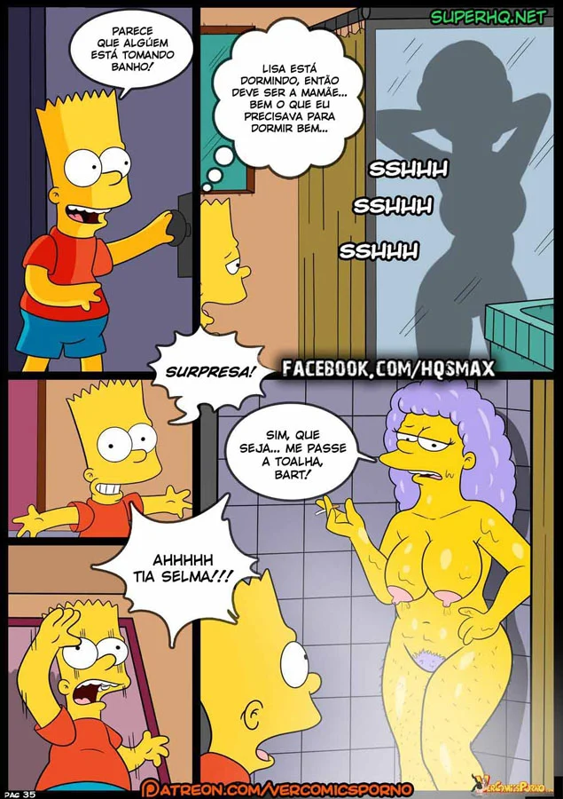 Os Simpsons em Orgia Explícita - Quadrinhos Eróticos da Família Mais Safada de Springfield Os Simpsons em Orgia Explícita - Quadrinhos Eróticos da Família Mais Safada de Springfield