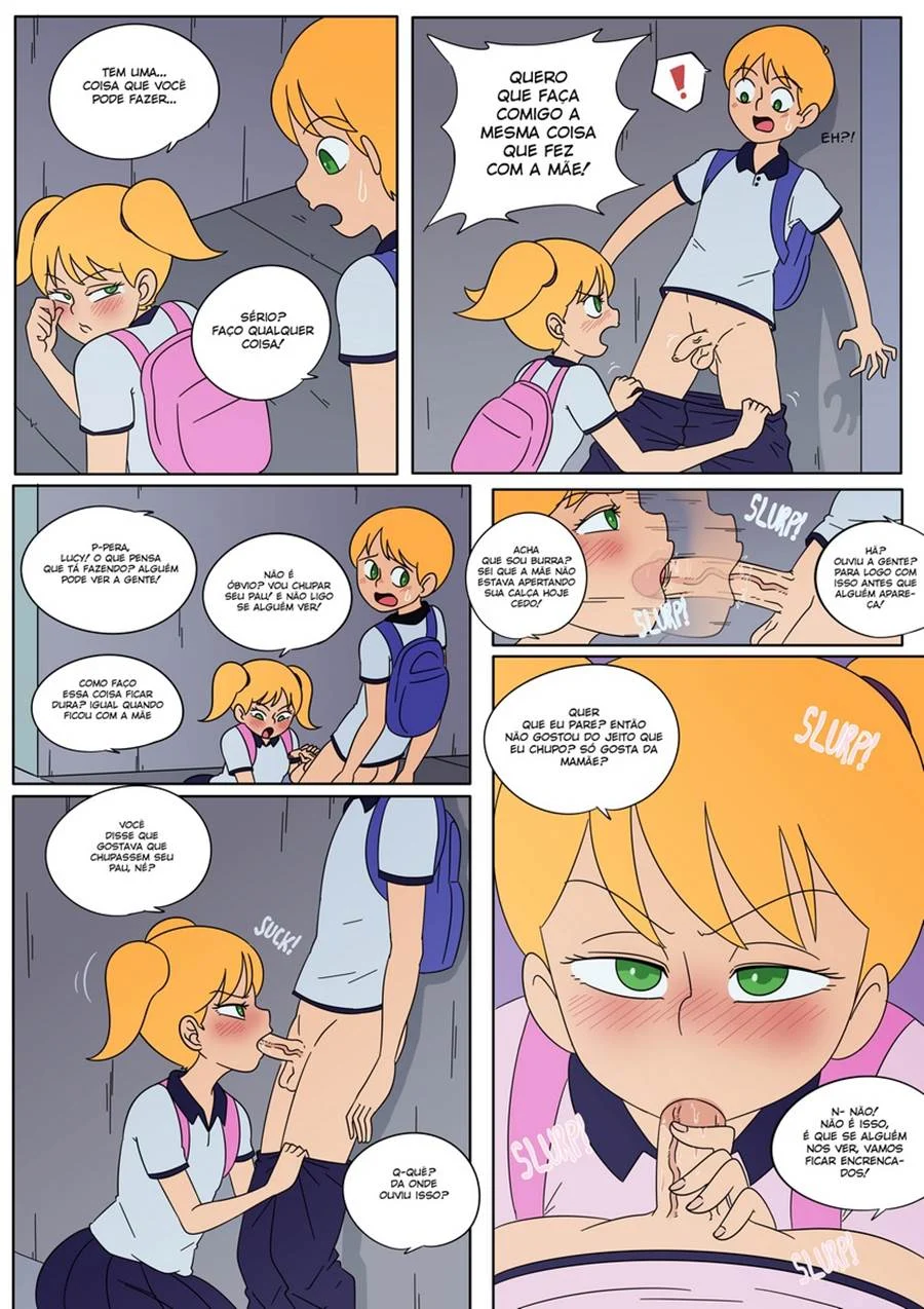 Pai e Filha Proibidos: Aventuras Eróticas em HQ Explícita