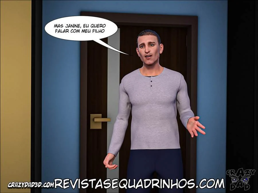 Seus Desejos Incestuosos Mais Ousados: Confira a HQ 3D Mais Perversa