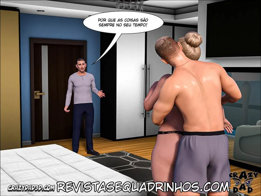 Seus Desejos Incestuosos Mais Ousados: Confira a HQ 3D Mais Perversa