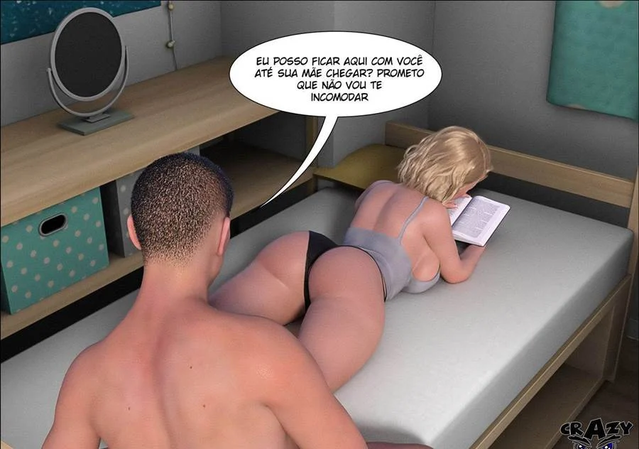 Perdição em Família 2: Quadrinhos Eróticos 3D com Cenas Explícitas