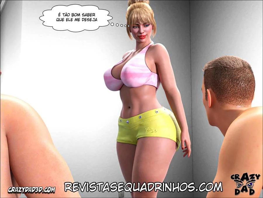 Prazeres Proibidos da Família: HQ 3D Explícita com Cenas Quentes