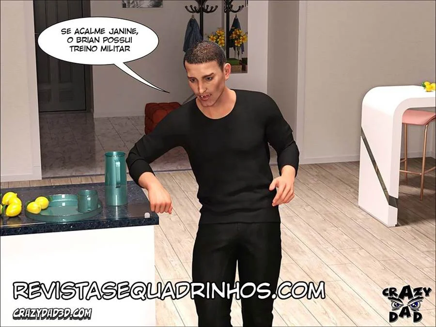 Pecados da Família: Tesão Explícito em HQ 3D com Cenas de Putaria Proibida