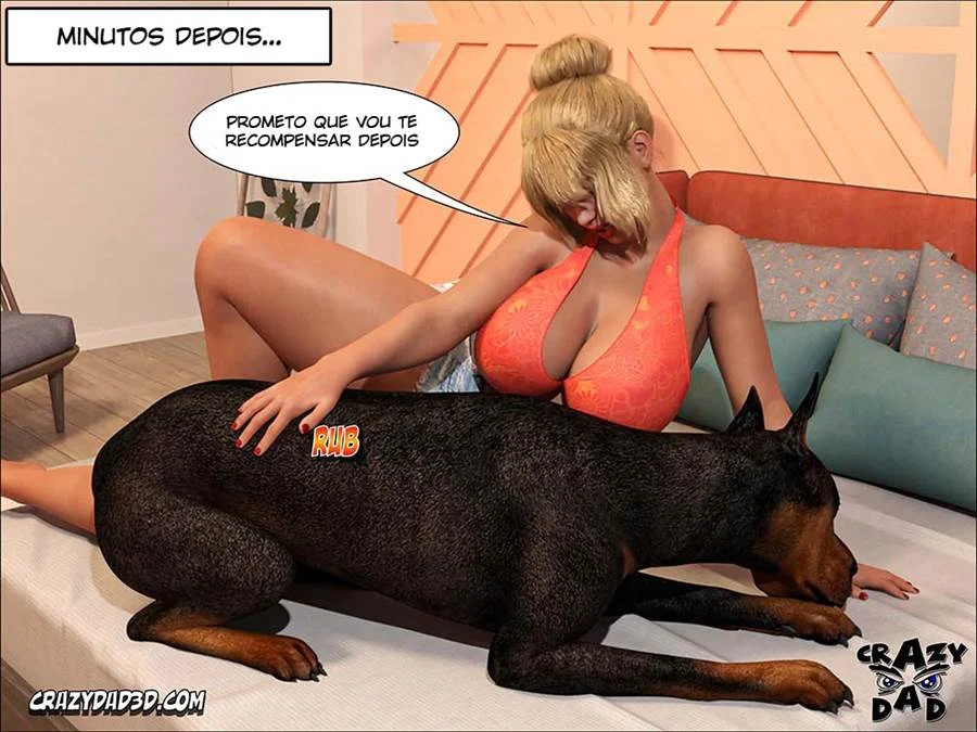 Incesto Proibido: Família em 3D com Sexo Explícito nos Quadrinhos