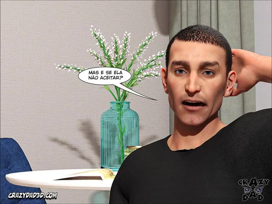 Incesto Proibido: Família em 3D com Sexo Explícito nos Quadrinhos