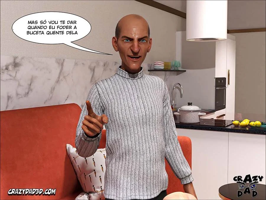 Incesto Proibido: Família em 3D com Sexo Explícito nos Quadrinhos