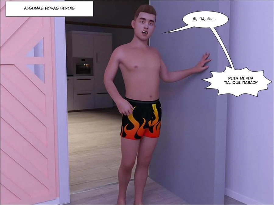 Pecados da Família 32: Confusão Carnal em 3D Explícito! HQ Obscena!